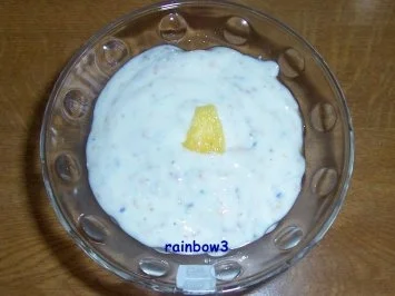 Dessert: Ananas mit buntem Joghurt - Rezept - Bild Nr. 6