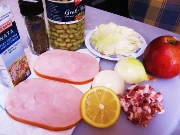 Putensteaks - mit Äpfeln und Zwiebeln... - Rezept - Bild Nr. 2