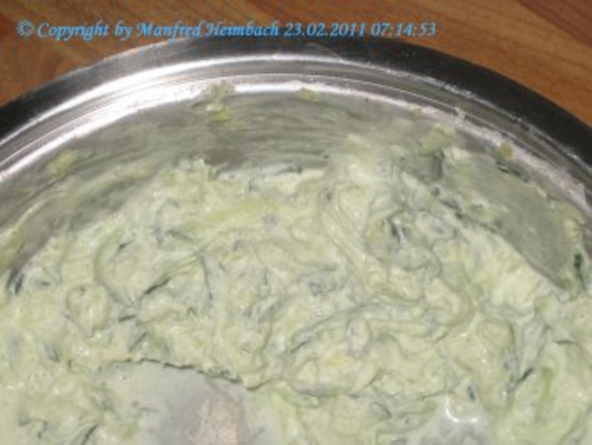 Salatiges – Gurkenschmand a’la Ingrid - Rezept