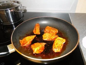 Schweinemedaillons eingelegt Mit Blumenkohl und Sektsauce, - Rezept - Bild Nr. 2