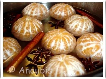 Dessert - Gewürzmandarinen - Rezept