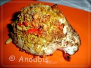 Geflügelgericht - Hähnchenbrustfilet mit Couscous-Füllung - Rezept