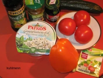 Rezept: Salatschüssel mediterran Bild Nr. 2 Salatschüssel mediterran - Rezept - Bild Nr. 2