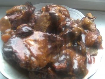 Fleisch ( geschmorte Rippchen ) - Rezept - Bild Nr. 5