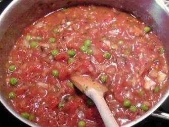 Tagliatelle mit pikanter Klösschensauce - Rezept - Bild Nr. 5