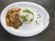 Curryhähnchentraum mit Reis - Rezept