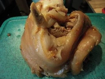 Eisbein mit Sauerkraut und weißen Bohnen - Rezept - Bild Nr. 7