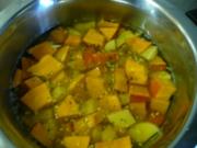 Kürbissuppe mit Kartoffeln - Rezept