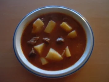 Rezept: Gulasch "Bograč" Gulasch "Bograč" - Rezept