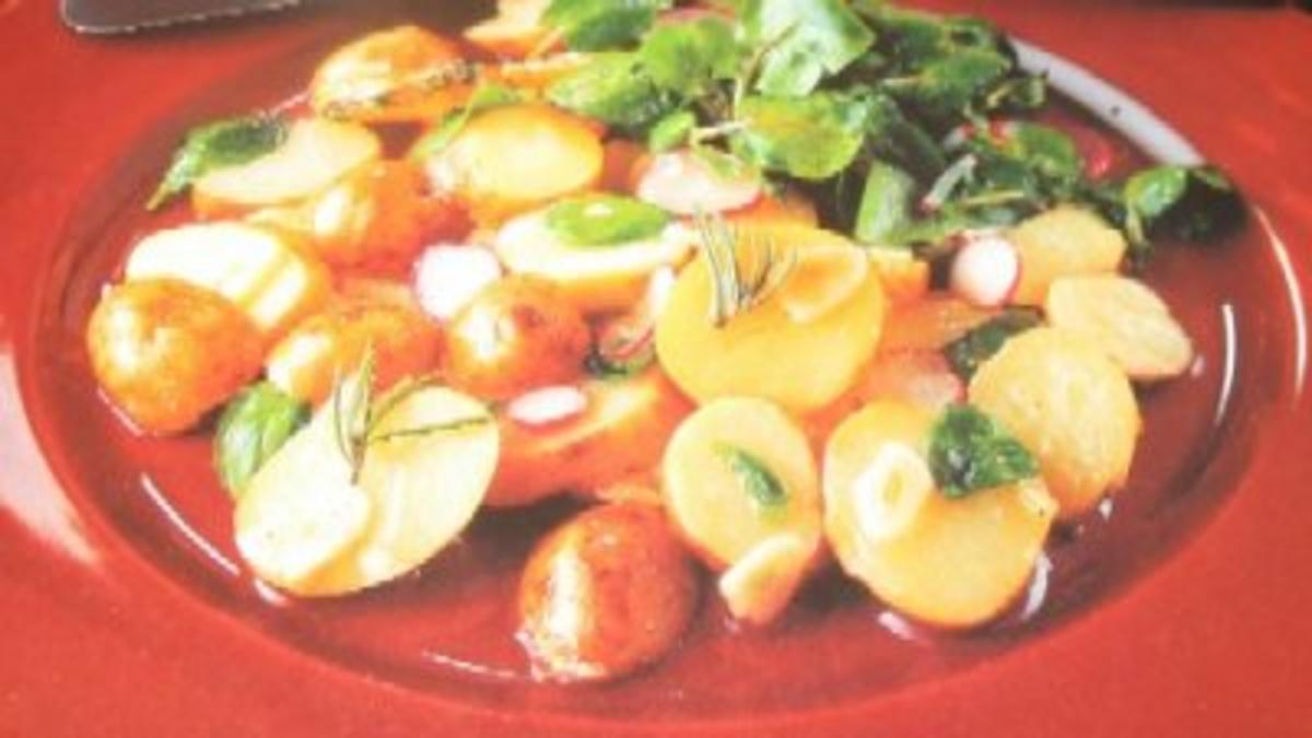Kartoffeln - Neue Kartoffeln in Kräuteröl - Rezept