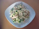 Risotto mit Zucchini und Garnelen - Rezept