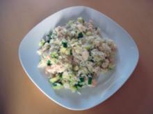 Risotto mit Zucchini und Garnelen - Rezept