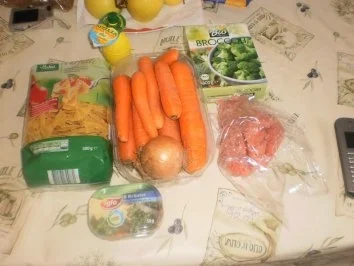 Rezept: Farfalle mit Klößchen und Käsesauce Bild Nr. 2 Farfalle mit Klößchen und Käsesauce - Rezept - Bild Nr. 2