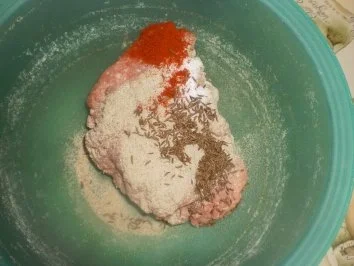 Rezept: Farfalle mit Klößchen und Käsesauce Bild Nr. 4 Farfalle mit Klößchen und Käsesauce - Rezept - Bild Nr. 4