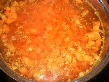 Rezept: Farfalle mit Klößchen und Käsesauce Bild Nr. 8 Farfalle mit Klößchen und Käsesauce - Rezept - Bild Nr. 8