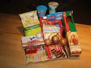 Rezept: Bayrische Pizza Bayrische Pizza - Rezept