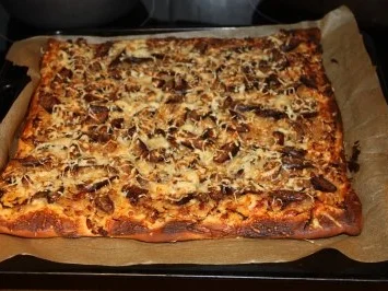 Rezept: Bayrische Pizza Bild Nr. 9 Bayrische Pizza - Rezept - Bild Nr. 9