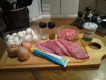 Schweinefilets in Zwiebel-Senf-Soße - Rezept - Bild Nr. 2