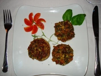 Champignonköpfe gefüllt - Rezept - Bild Nr. 2