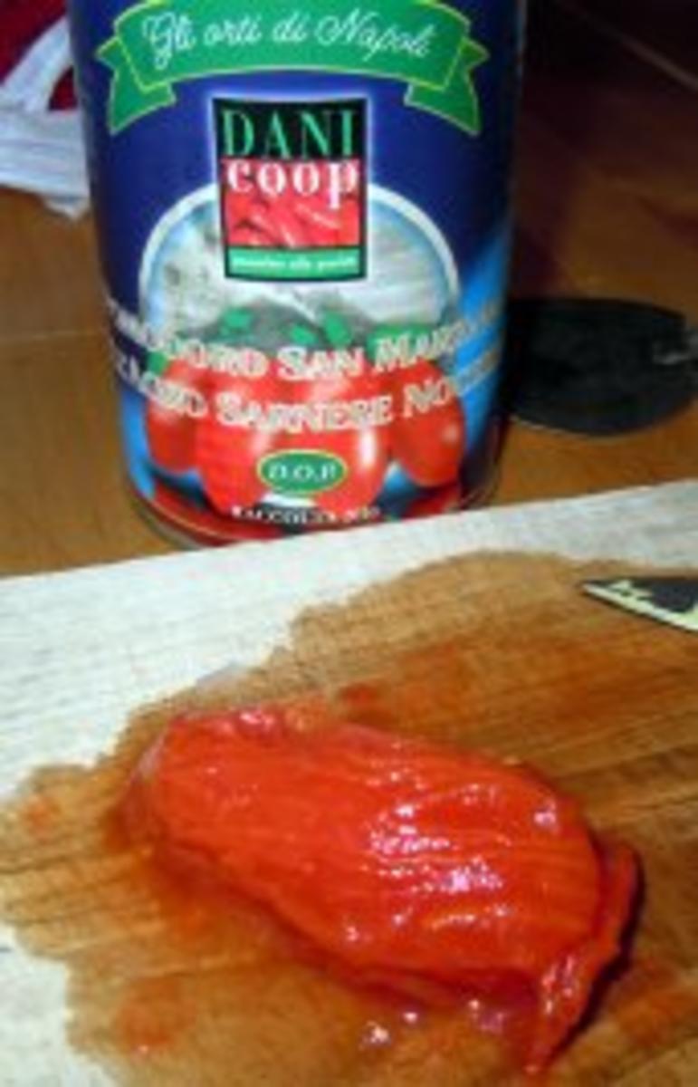 Fenchel-Hackbällchen in San-Marzano-Tomaten-Sauce - Rezept - Bild Nr. 2
