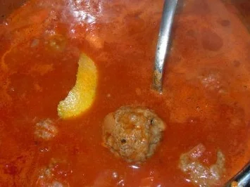 Rezept: Fenchel-Hackbällchen in San-Marzano-Tomaten-Sauce Bild Nr. 7 Fenchel-Hackbällchen in San-Marzano-Tomaten-Sauce - Rezept - Bild Nr. 7