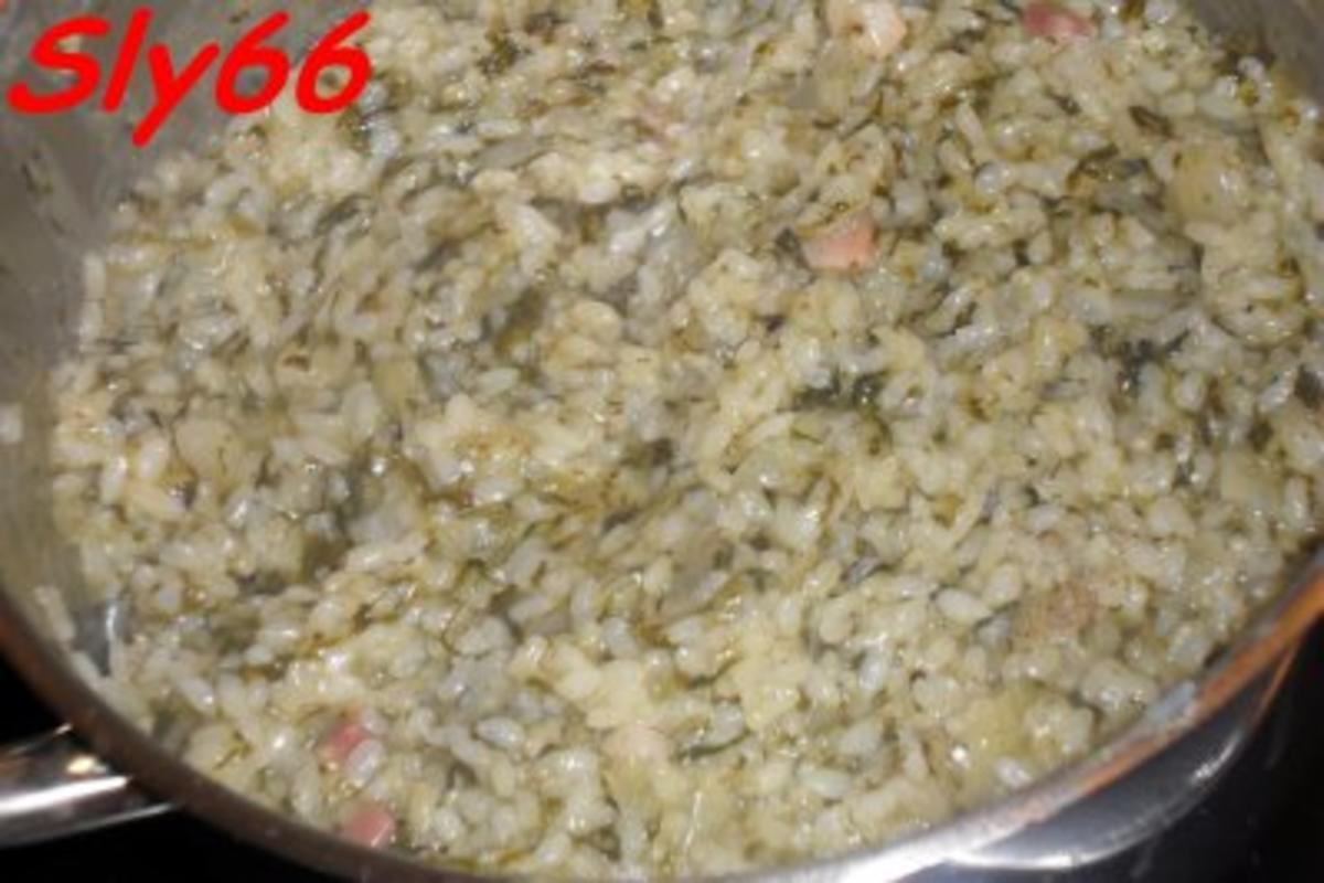 Reisgerichte:Spinatrisotto - Rezept
