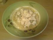Fischgeschnetzeltes auf Spagetti - Rezept