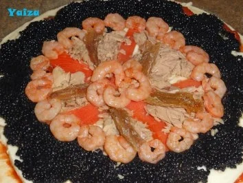 Rezept: Pizza de Pesce Yaiza Bild Nr. 5 Pizza de Pesce Yaiza - Rezept - Bild Nr. 5