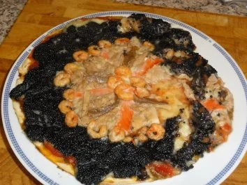 Rezept: Pizza de Pesce Yaiza Pizza de Pesce Yaiza - Rezept