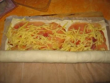 Rezept: Blätterteig-Snack Bild Nr. 4 Blätterteig-Snack - Rezept - Bild Nr. 4