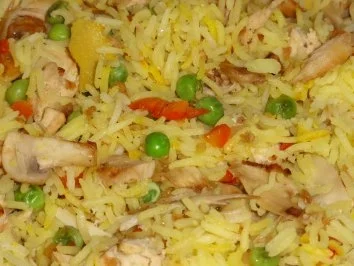 Reispfanne mit Huhn und Gemüse - Rezept - Bild Nr. 6