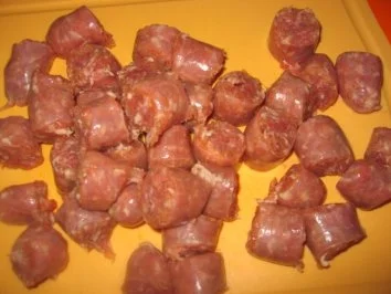 Bratkartoffeln-Auflauf mit Bratwurst und Spiegelei - Rezept - Bild Nr. 2