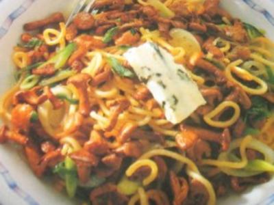 Rezept: Pasta - Pfifferlinge mit Spätzle Pasta - Pfifferlinge mit Spätzle - Rezept
