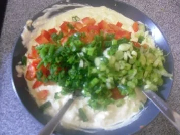 Eier und Tomaten im Pitabrot - Rezept