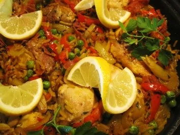 Rezept: Hähnchenpfanne mit Safran-Reis... Bild Nr. 7 Hähnchenpfanne mit Safran-Reis... - Rezept - Bild Nr. 7