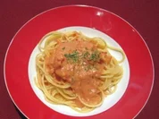 Spaghetti mit Felshummer in leichter Chili-Knoblauch Sahnesoße - Rezept