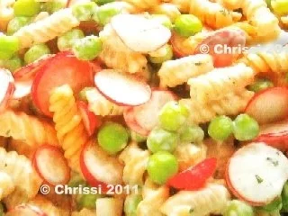 Rezept: Salat - Nudelsalat mit Kressemayonnaise Salat - Nudelsalat mit Kressemayonnaise - Rezept