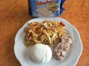 Hauptmenü - BUNTE SALAT MIT BEILAGE von Kochmamma - Rezept