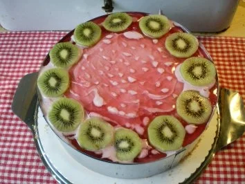 Rezept: Himbeersahnetorte Himbeersahnetorte - Rezept