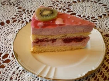Rezept: Himbeersahnetorte Bild Nr. 2 Himbeersahnetorte - Rezept - Bild Nr. 2