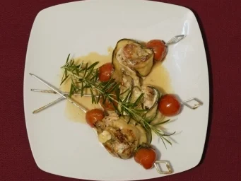 Zucchini-Hühnchen-Röllchen (Maja Prinzessin von Hohenzollern) - Rezept - Bild Nr. 9