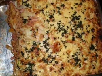 Nudelauflauf von Oma aus den  "50ern" - Rezept