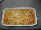 Nudel Schinken Gratin - Rezept