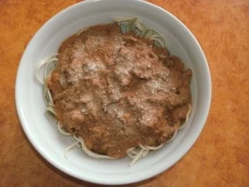 Hauptmenü - Buletten  Pasta Sosse von Kochmamma - Rezept