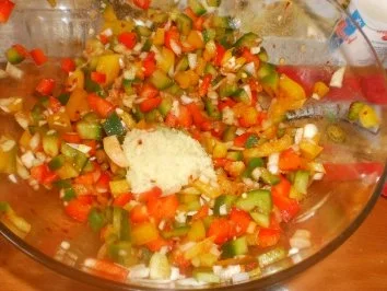 Rezept: Würziger Blumenkohl ~ Minutenfleisch ~ Wildreis Bild Nr. 5 Würziger Blumenkohl ~ Minutenfleisch ~ Wildreis - Rezept - Bild Nr. 5