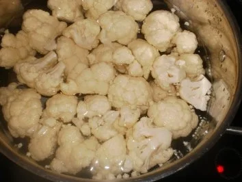 Rezept: Würziger Blumenkohl ~ Minutenfleisch ~ Wildreis Bild Nr. 6 Würziger Blumenkohl ~ Minutenfleisch ~ Wildreis - Rezept - Bild Nr. 6