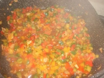 Rezept: Würziger Blumenkohl ~ Minutenfleisch ~ Wildreis Bild Nr. 7 Würziger Blumenkohl ~ Minutenfleisch ~ Wildreis - Rezept - Bild Nr. 7