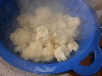 Rezept: Würziger Blumenkohl ~ Minutenfleisch ~ Wildreis Bild Nr. 8 Würziger Blumenkohl ~ Minutenfleisch ~ Wildreis - Rezept - Bild Nr. 8