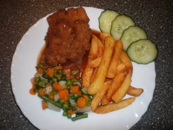 Schnitzel mit Nusspanade - Rezept - Bild Nr. 5