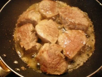 Rezept: Schweinefilet-Tagliatelle-Auflauf Bild Nr. 5 Schweinefilet-Tagliatelle-Auflauf - Rezept - Bild Nr. 5